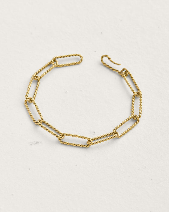 Rope Elongated Cable Bracelet