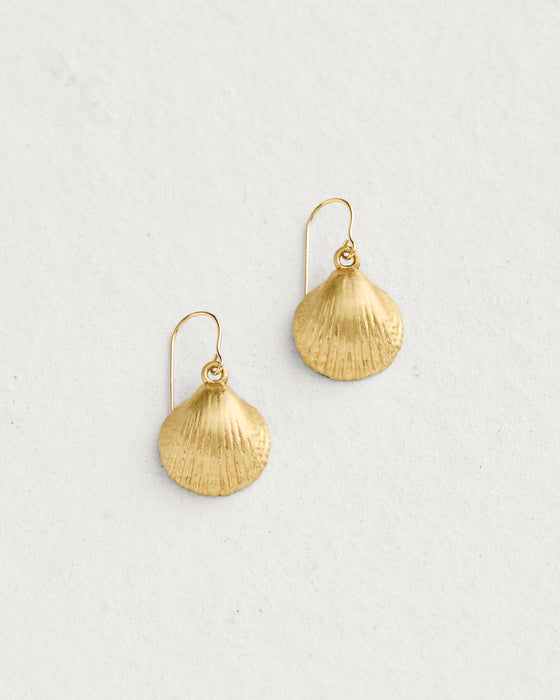 Scallop Shell Earrings