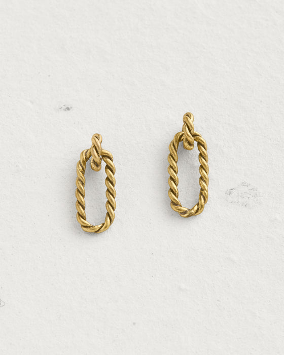 Rope Cable Earrings