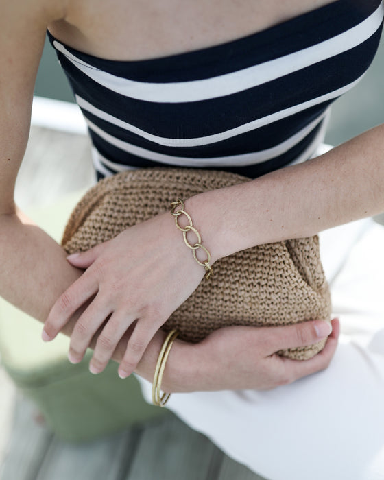 Weathered Curb Chain Bracelet