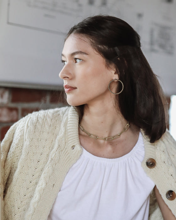 Rope Front Facing Hoops