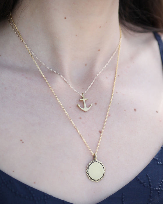Miniature Anchor Pendant