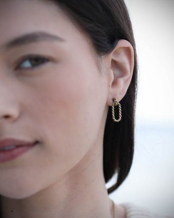 Rope Cable Earrings